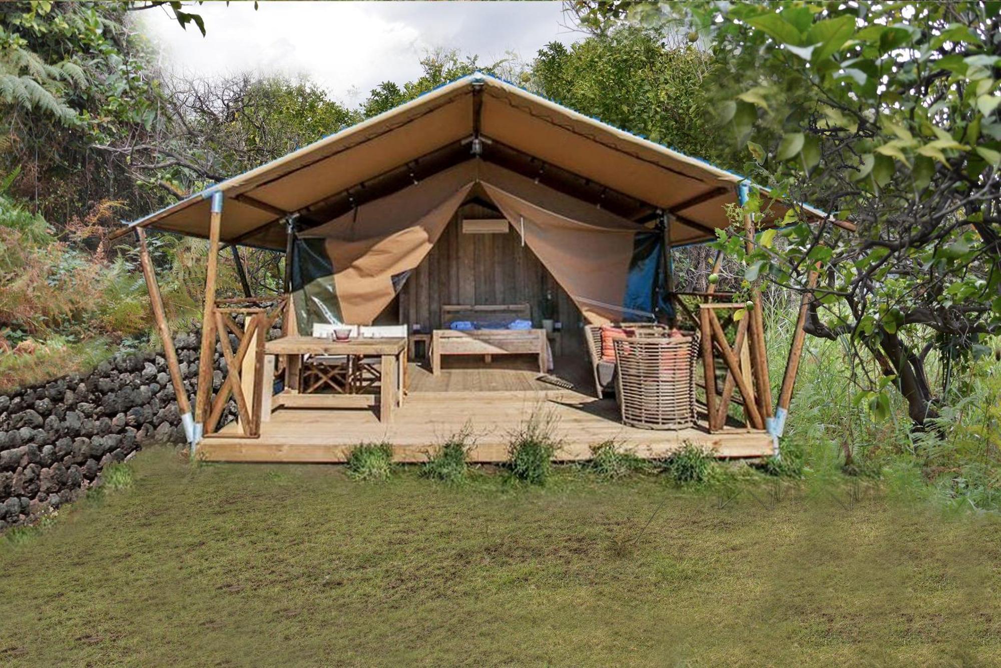 Glamping Alcantara Motta Camastra Szoba fotó